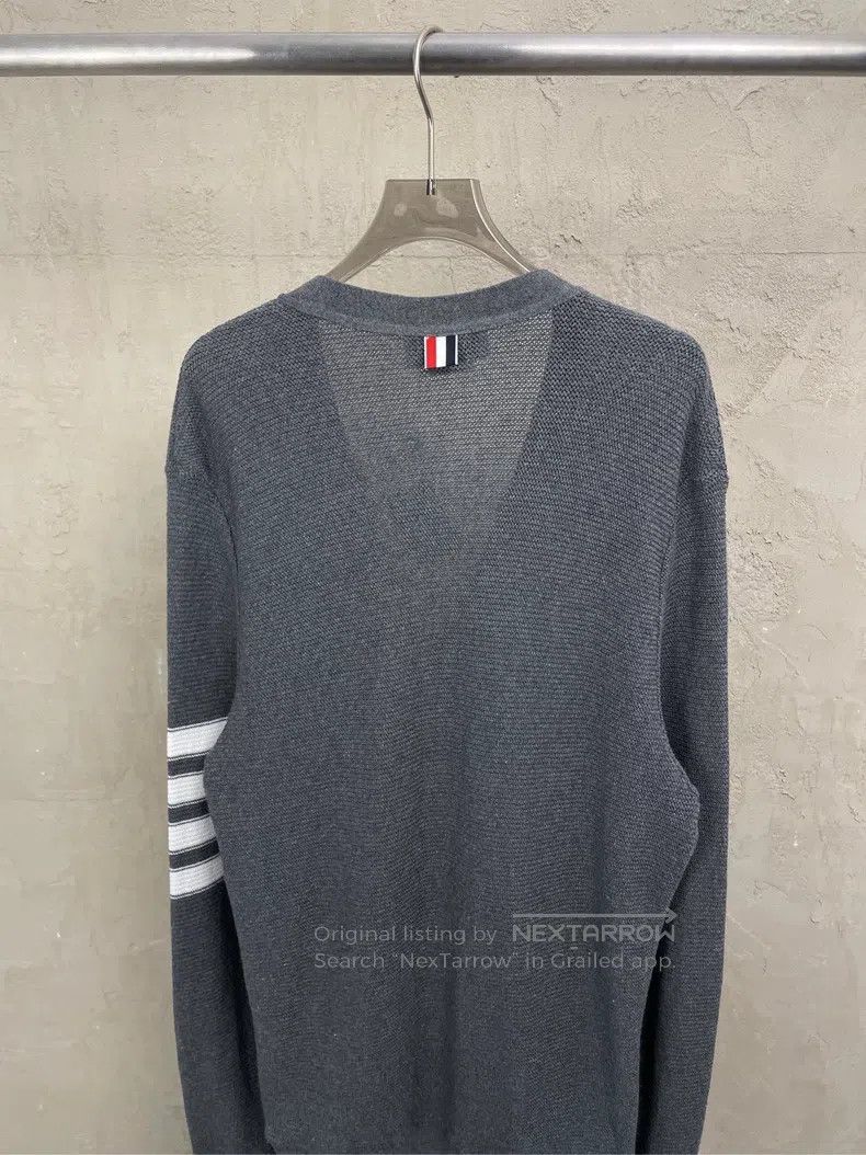 Thom Browne Thom Browne Knitted cardigans Size US XL / EU 56 / 4 - 4 Thumbnail