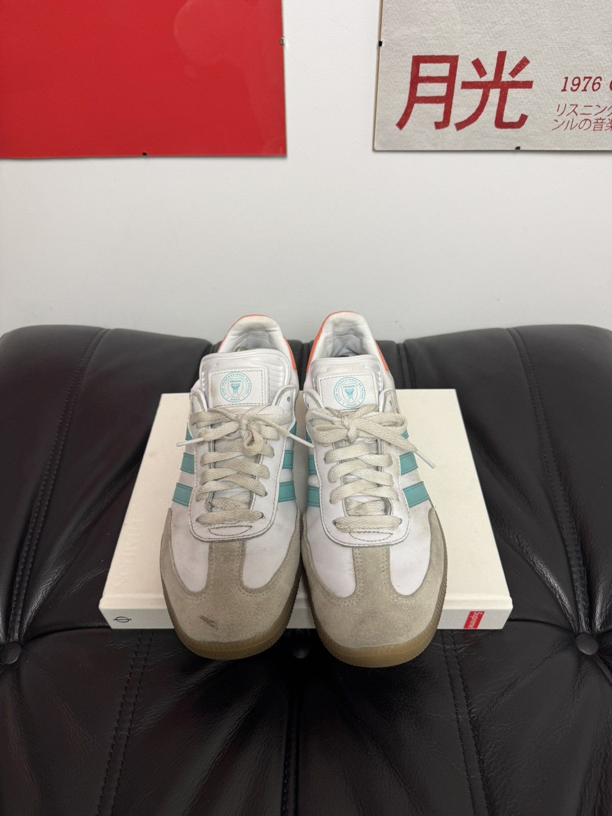 Adidas Adidas Samba Og Low Sneakers Inter Miami CF Soccer Football Size US 9 / EU 42 - 3 Thumbnail