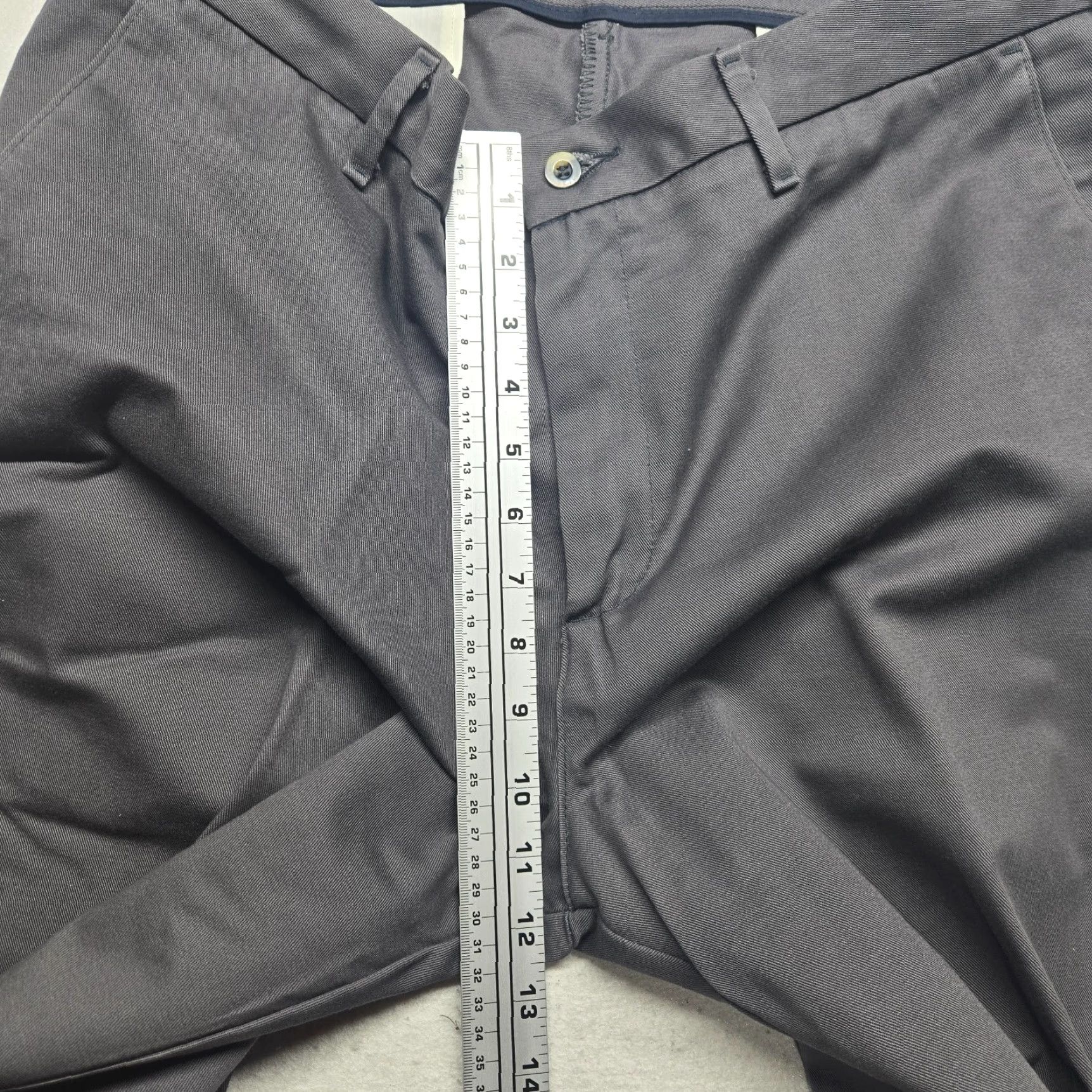 Wrangler Wrangler Dress Pants Gray 36 x 30 Men Flat Front Straight Leg Career Office Business Casual Dress Pants Mens Size US 36 / EU 52 - 5 Thumbnail