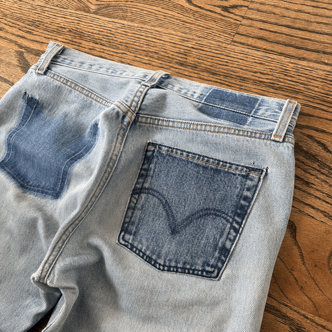 Levi's Light Wash Levi's 501 Made in USA 31x32.5 Size US 31 - 4 Thumbnail