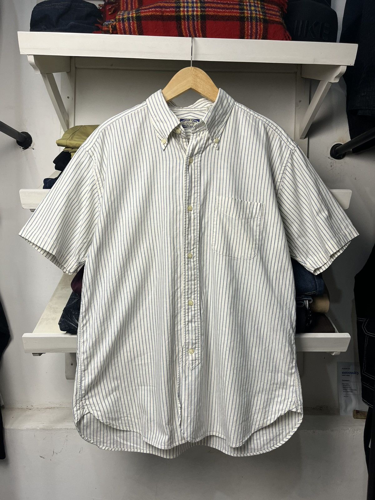 Sugar Cane Sugar Cane Coke Stripe Work shirt Size US XL / EU 56 / 4 - 1 Thumbnail