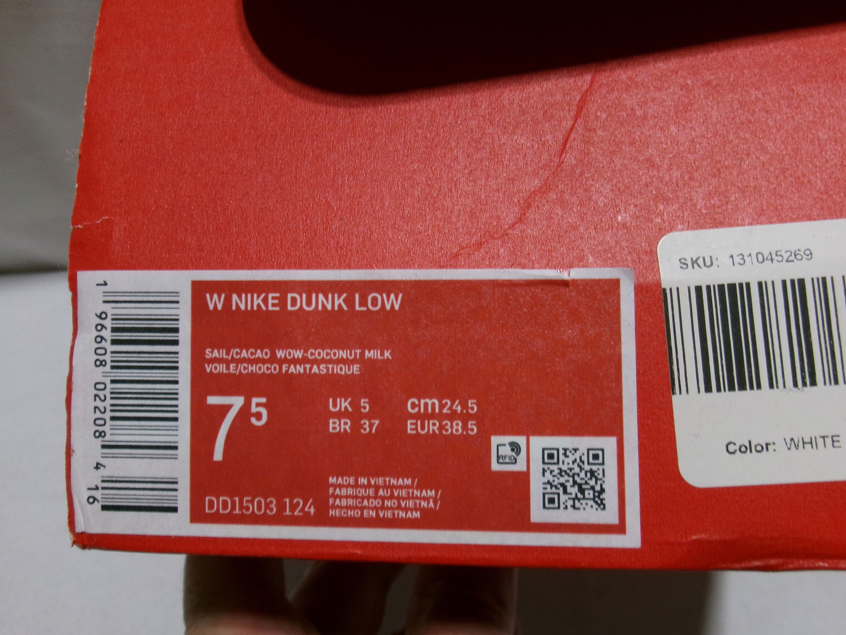 Nike Nike Dunk Low - DD1503-124 Sail/Cacao Wow-Coconut Milk Size US 7.5 / IT 37.5 - 10 Thumbnail
