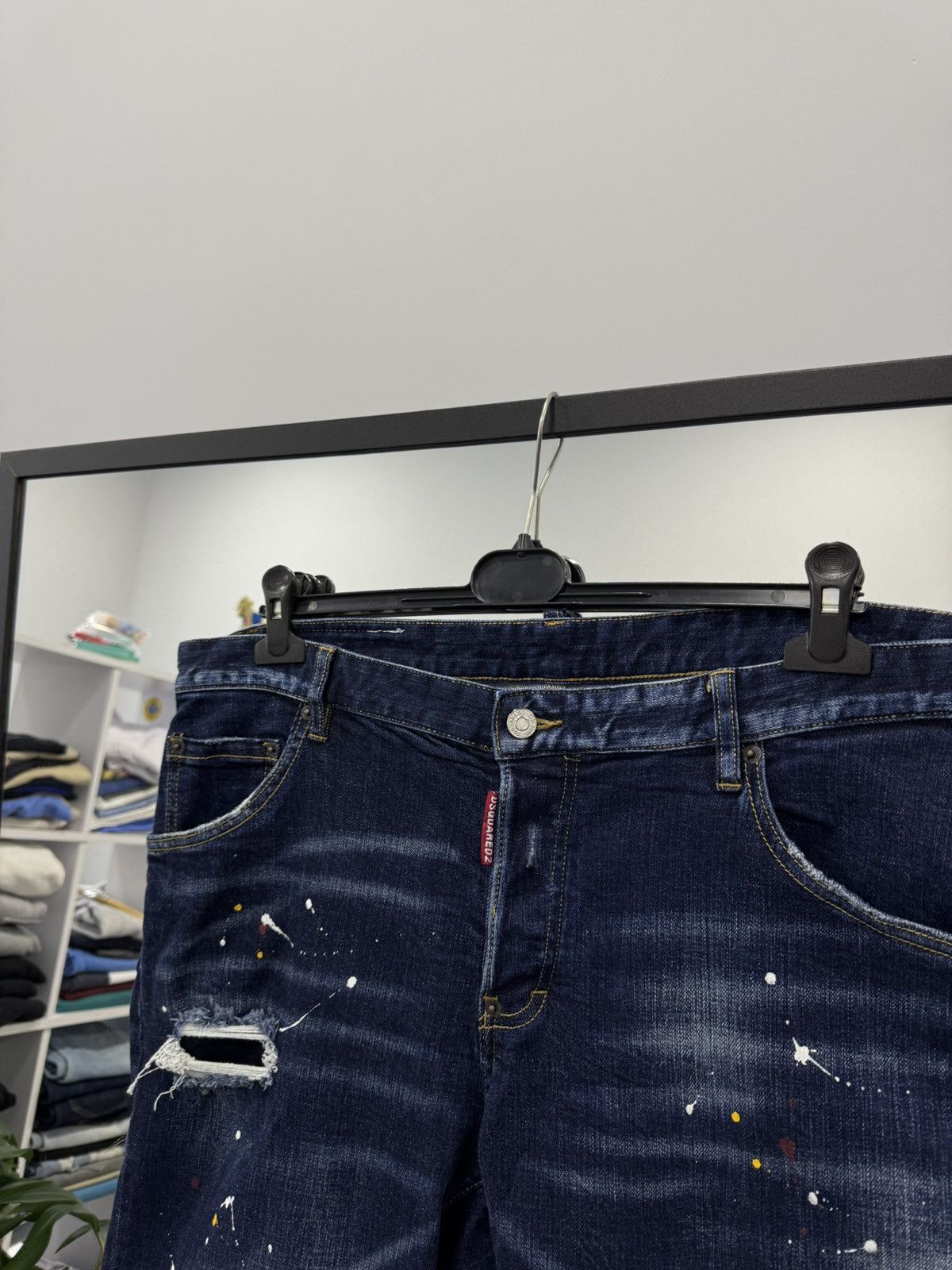 Dsquared2 Dsquared2 x Bob Marley distressed denim shorts size 54 Size US 38 / EU 54 - 6 Thumbnail