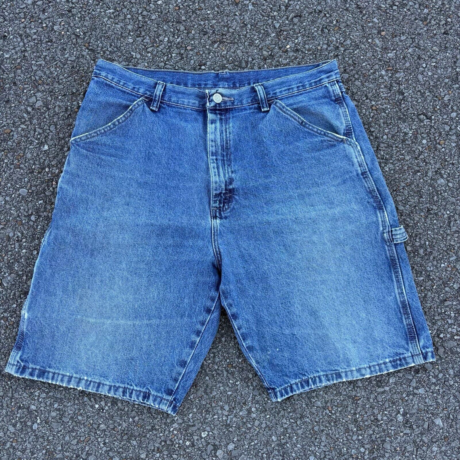 Wrangler Vintage 90s Y2K baggy jorts Size US 32 / EU 48 - 2 Thumbnail