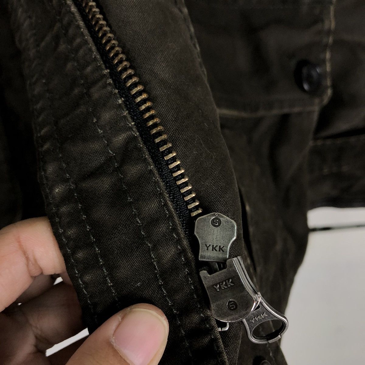 Japanese Brand 🔥Vtg Biker Jacket Difference Japan Punk Multi Zipper Size US L / EU 52-54 / 3 - 16 Thumbnail