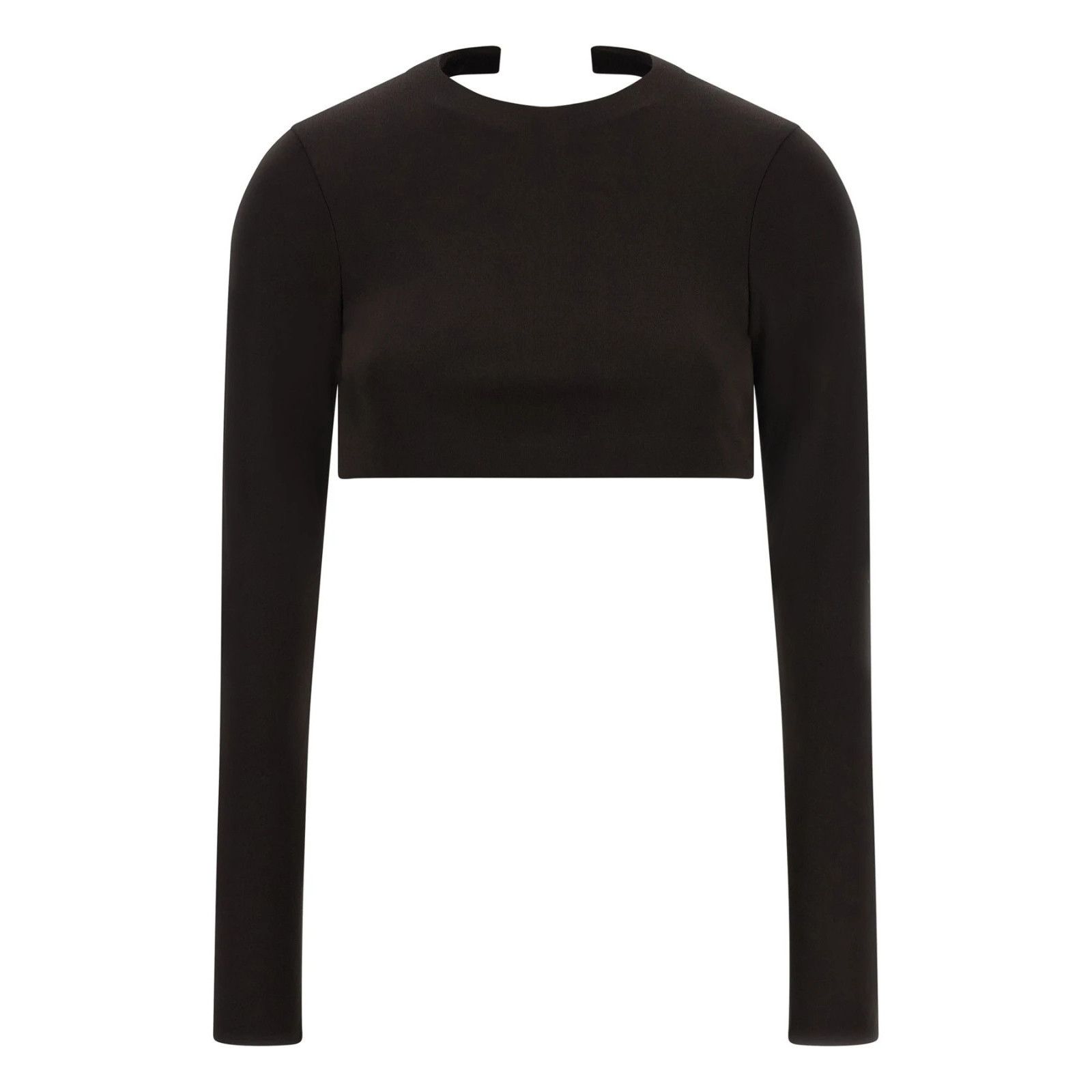 Tom Ford TOM FORD Impossible Brown Viscose Top New & Authentic (Women Size XS / US 0-2 / IT 36-38 - 1 Thumbnail