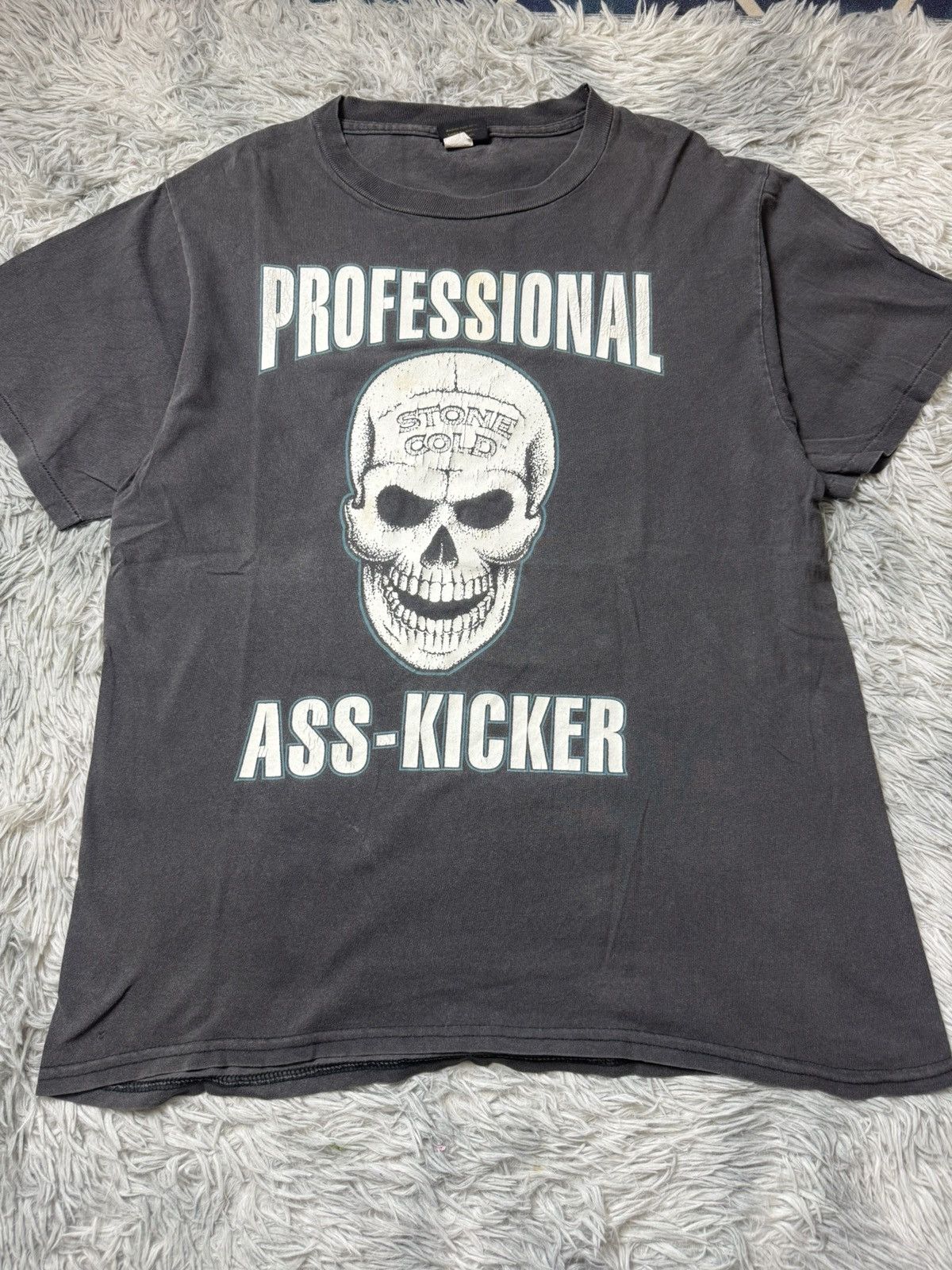 WWF Vintage Stone Cold Wwf 1998 Professional Ass-Kicker Size US L / EU 52-54 / 3 - 1 Thumbnail