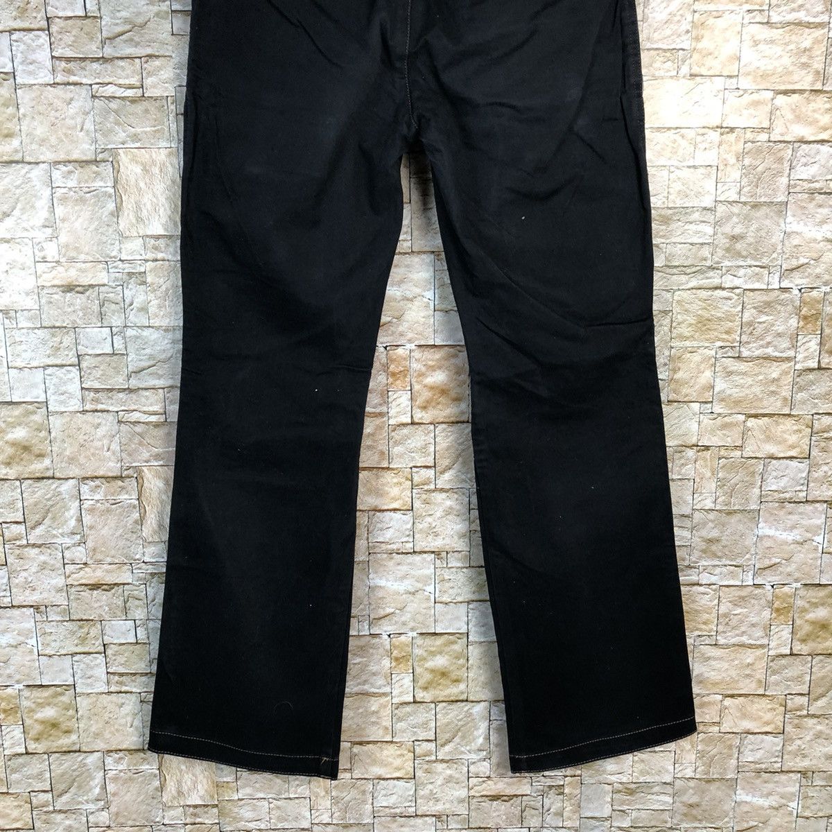 Japanese Brand Una Class Black Cargo Multipocket Pants #A729 Size 26" / US 2 / IT 38 - 17 Thumbnail