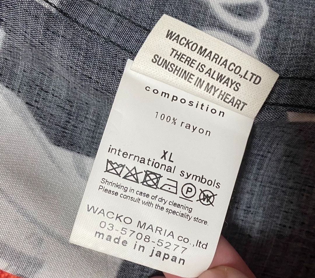 Wacko Maria WACKO MARIA ROCKABILLY HAWAIIAN Size US XL / EU 56 / 4 - 4 Thumbnail