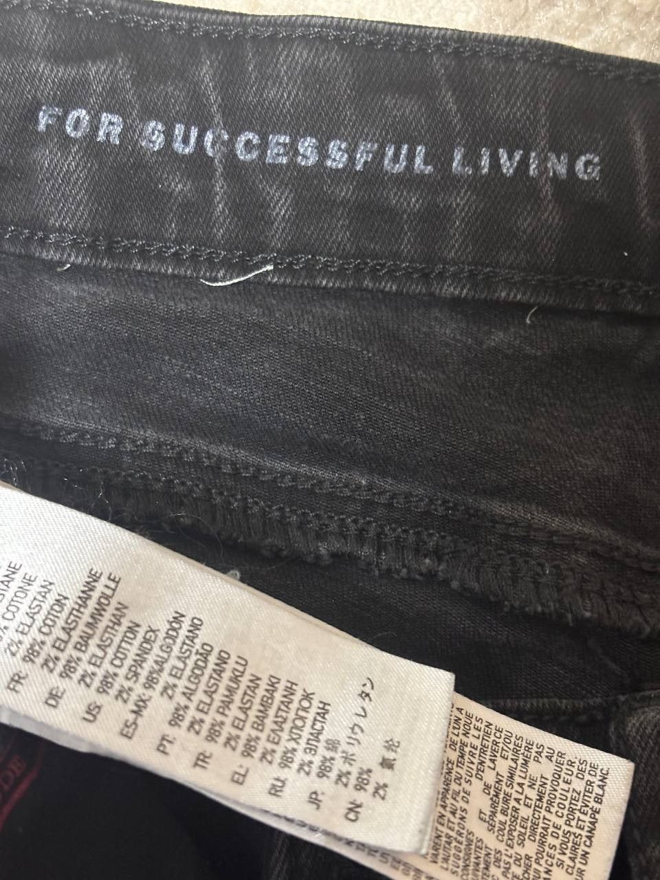 Diesel Diesel women's jeans, size W14 – classic black denim Size 36" / US 14 / IT 50 - 5 Thumbnail