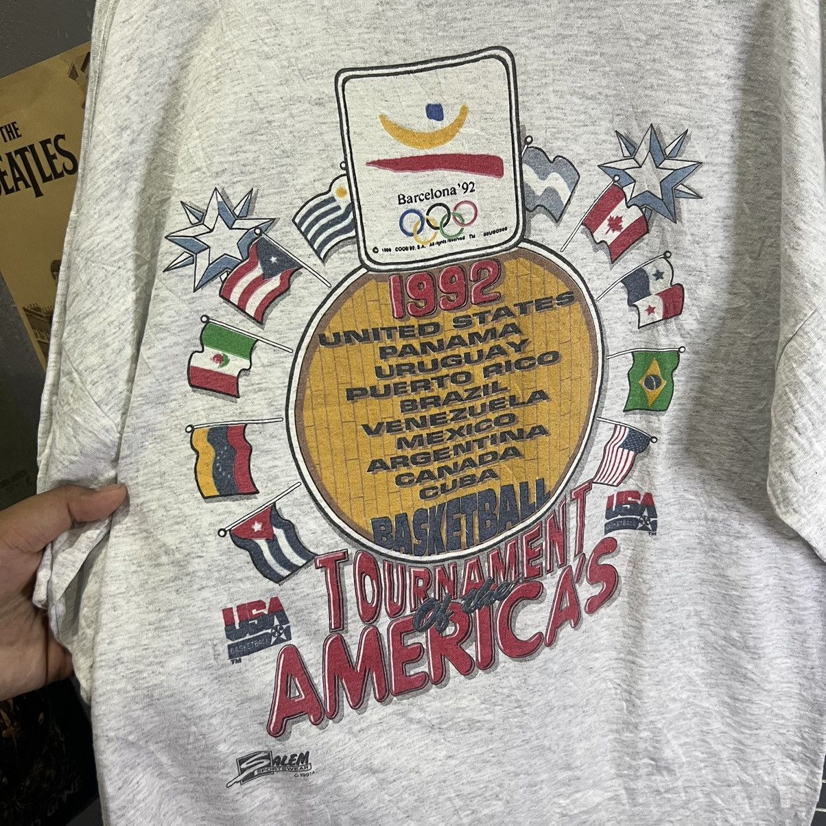 Salem Sportswear × USA Olympics “VINTAGE” 1992 USA DREAM TEAM BASKETBALL Size US XL / EU 56 / 4 - 12 Thumbnail