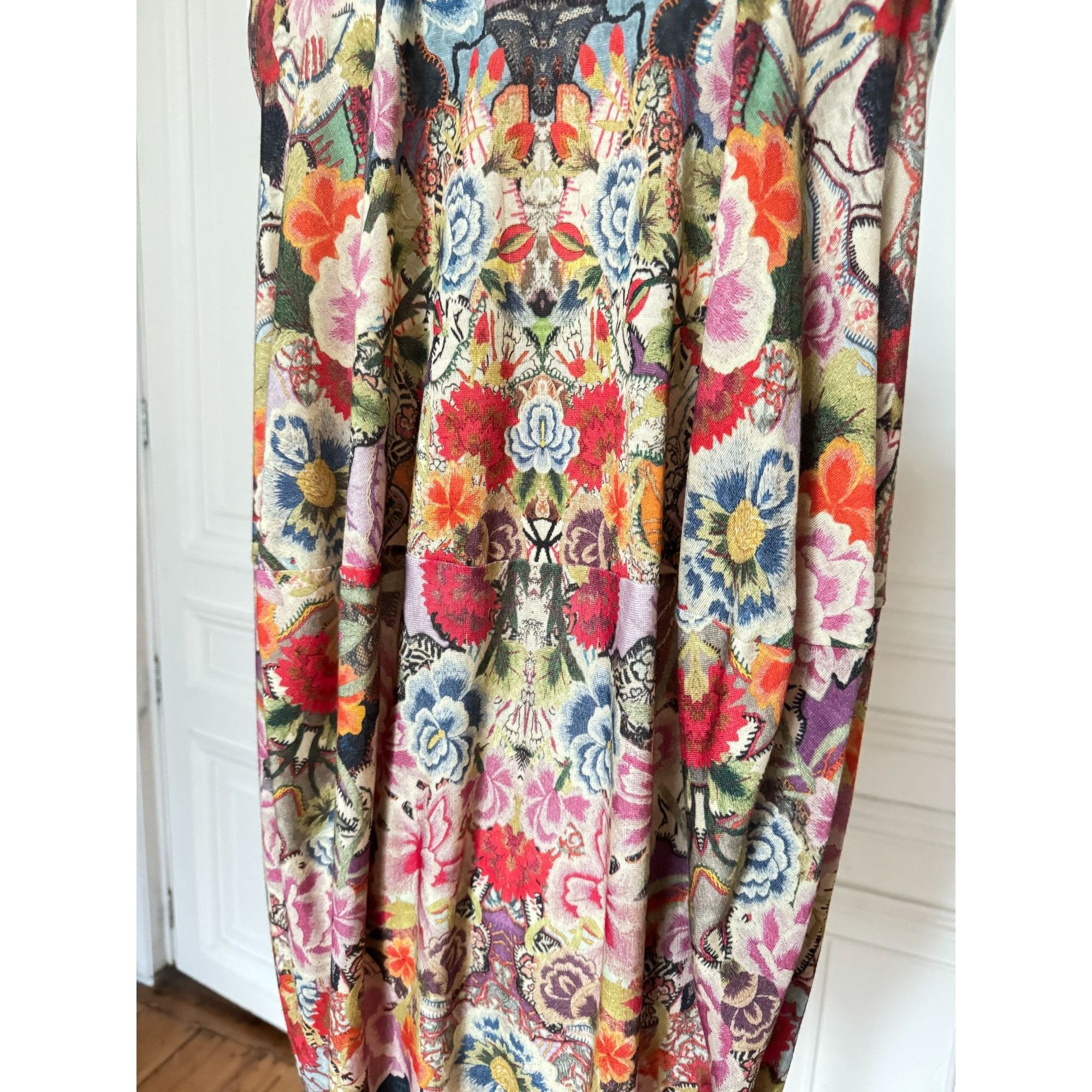 Alexander McQueen Printed Wool Dress Size M / US 6-8 / IT 42-44 - 5 Thumbnail