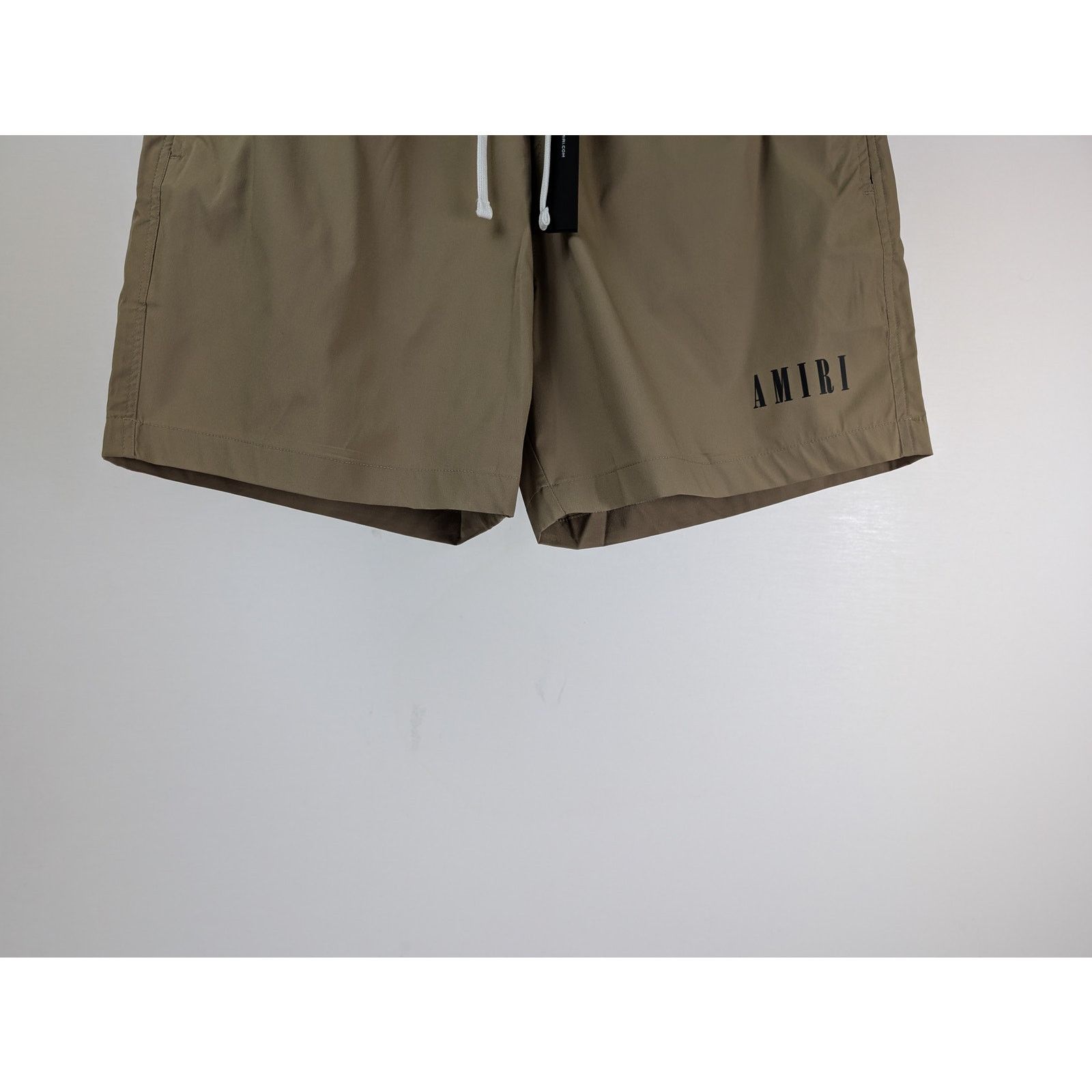 Amiri o1rshd1 Core Logo Swim Trunks Shorts in Tan Size US 32 / EU 48 - 3 Thumbnail