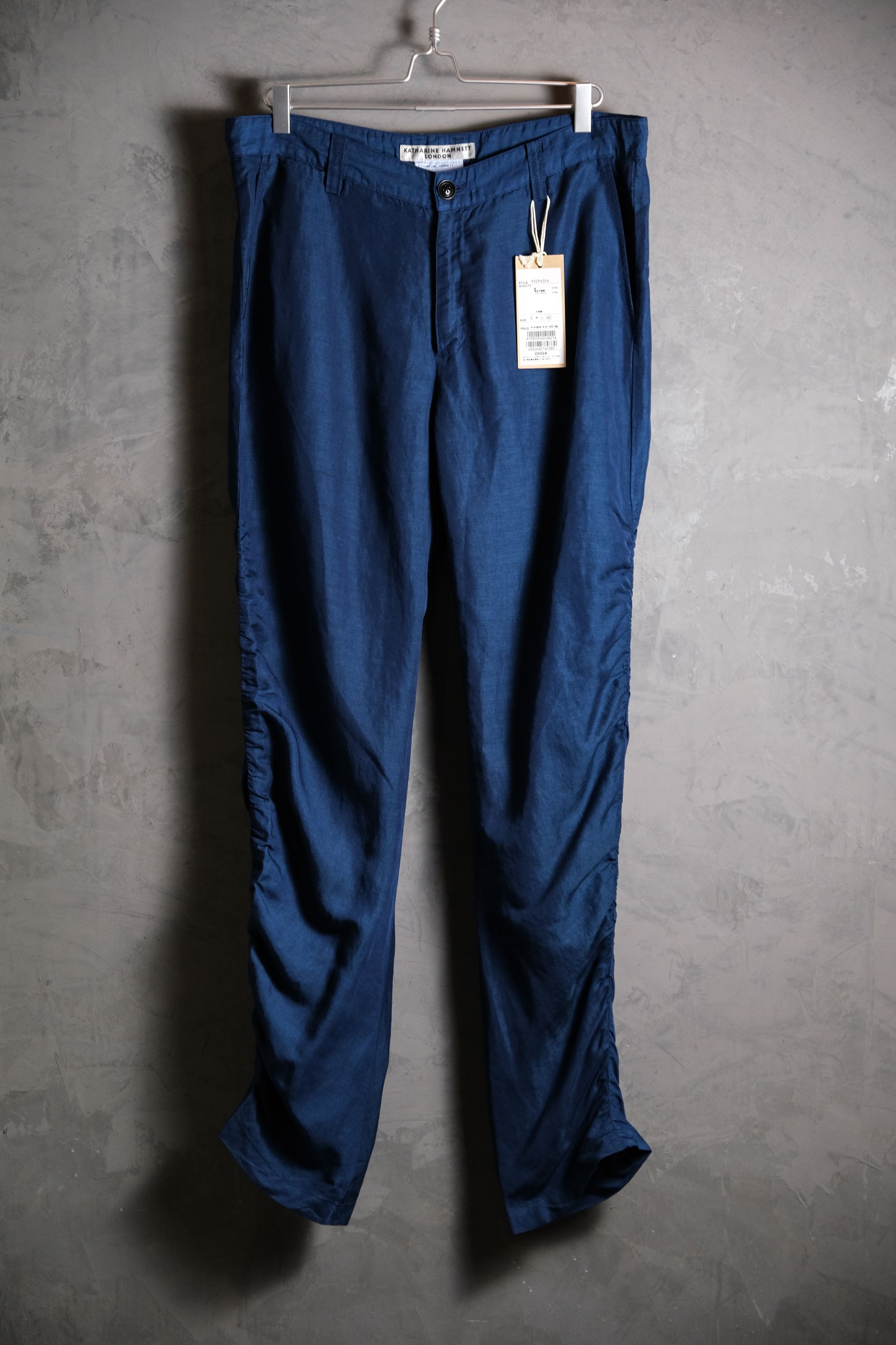 Katharine Hamnett London Katharine Hamnett London Linen/Tencel Wrinkle Pants Size US 36 / EU 52 - 5 Thumbnail