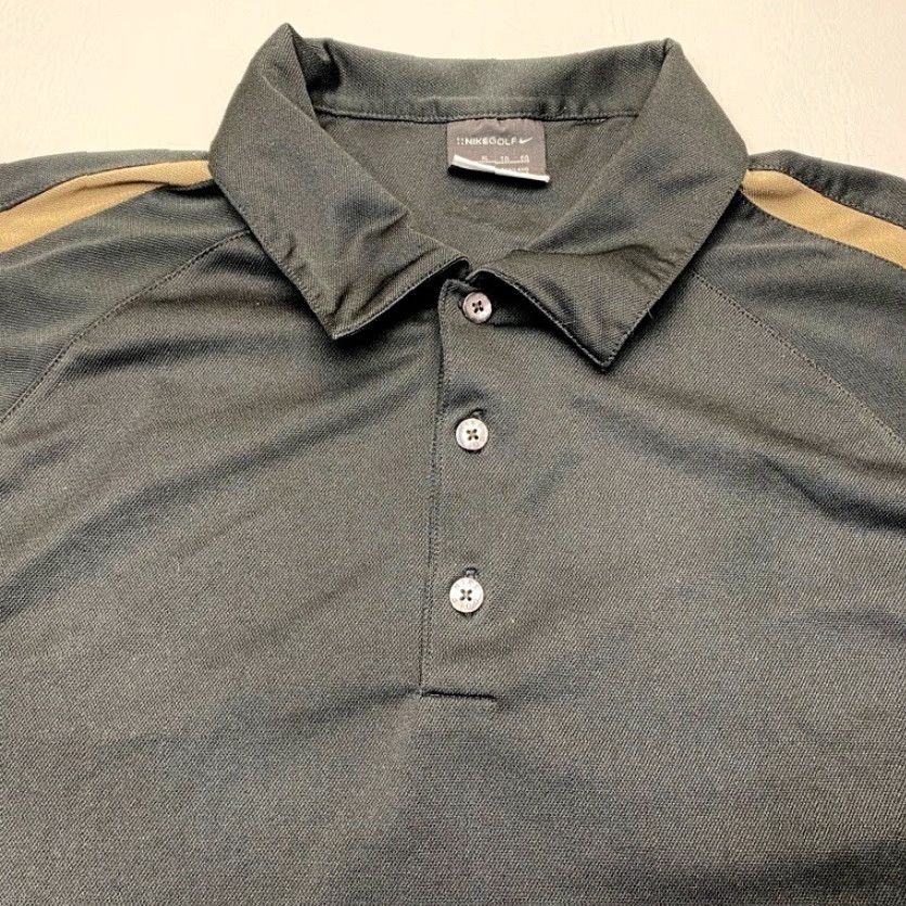 Nike Nike Golf Polo Shirt Men’s XL Black Nike Golf 8440 Polo Shirt XL Black Gray Size US XL / EU 56 / 4 - 3 Thumbnail