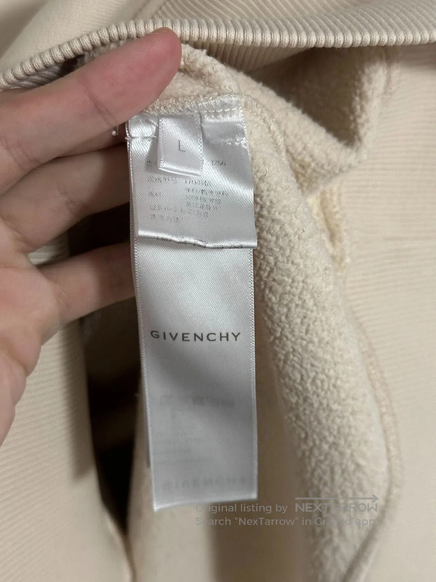 Givenchy Givenchy Classic Logo Long Sleeve Hoodie. Size US L / EU 52-54 / 3 - 3 Thumbnail