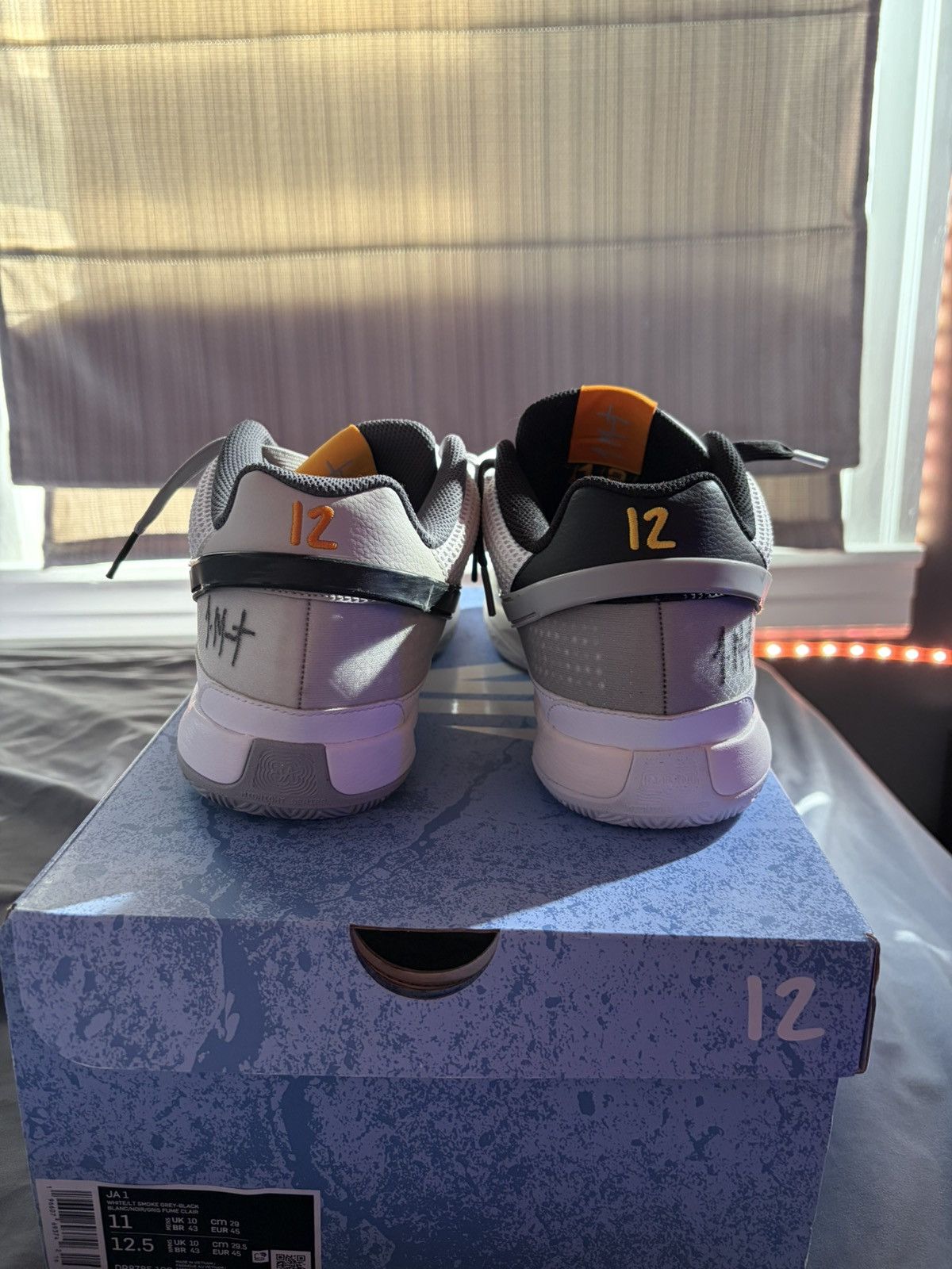 Nike Nike Ja 1 “White” Size US 11 / EU 44 - 4 Thumbnail