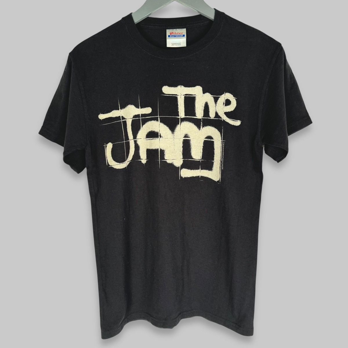 Band Tees Vintage 00s The Jam Logo Punk Rock Band Hanes T Shirt Size US M / EU 48-50 / 2 - 1 Thumbnail