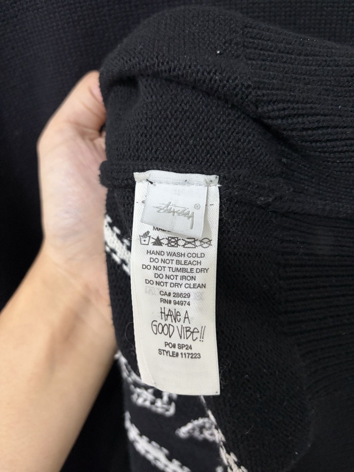 Stussy STUSSY LAGUNA KNITWEAR Size US L / EU 52-54 / 3 - 4 Thumbnail