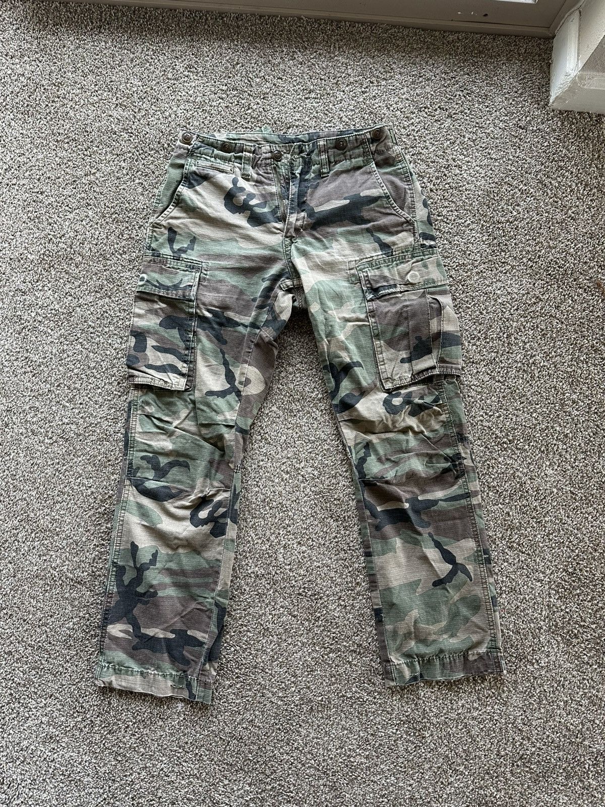 MNML MNML Camo Cargo Pants Size US 26 / EU 42 - 1 Thumbnail