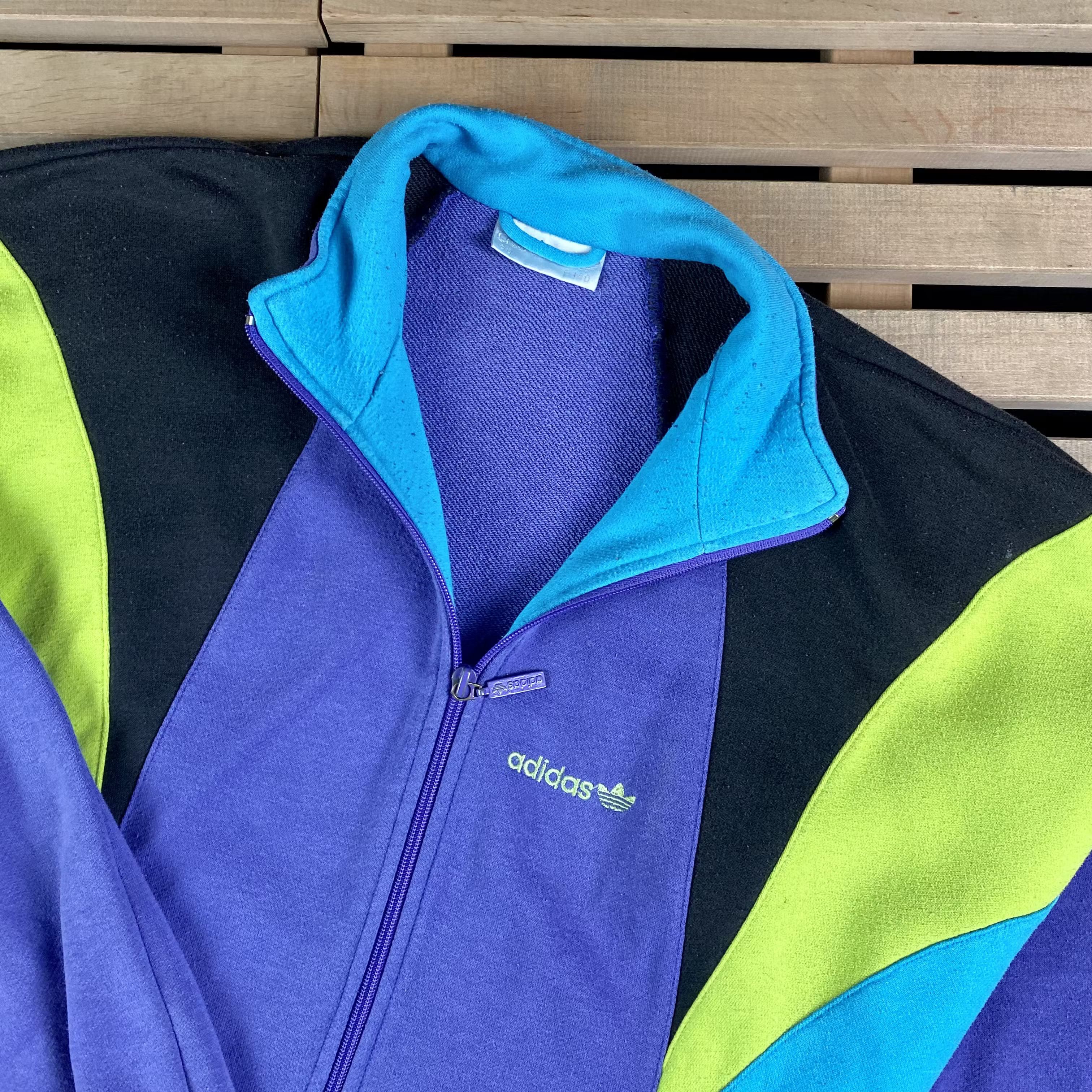 Adidas × Vintage Mens Bomber Full Zip Adidas Originals Vintage Size M Size US M / EU 48-50 / 2 - 2 Thumbnail