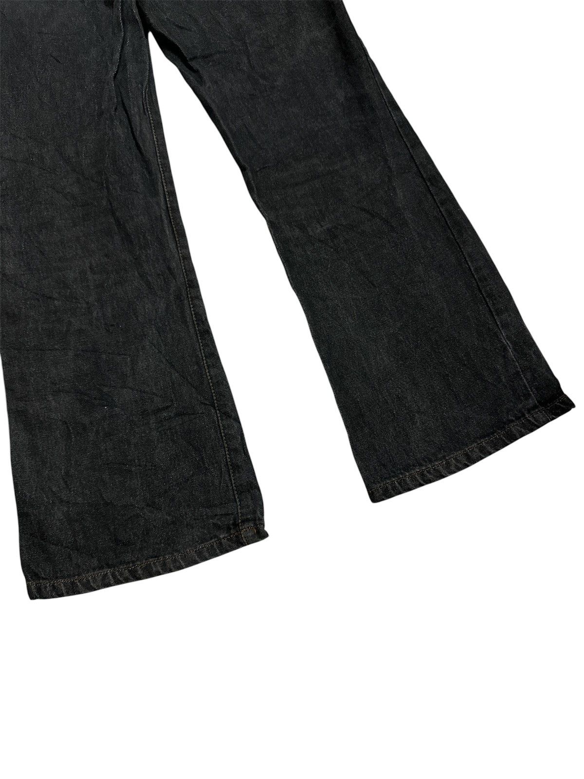 Rick Owens 2000 Kansai O2 Flare Jeans Y2K Goa Lgb If Six Was Nine Style Size US 26 / EU 42 - 2 Thumbnail