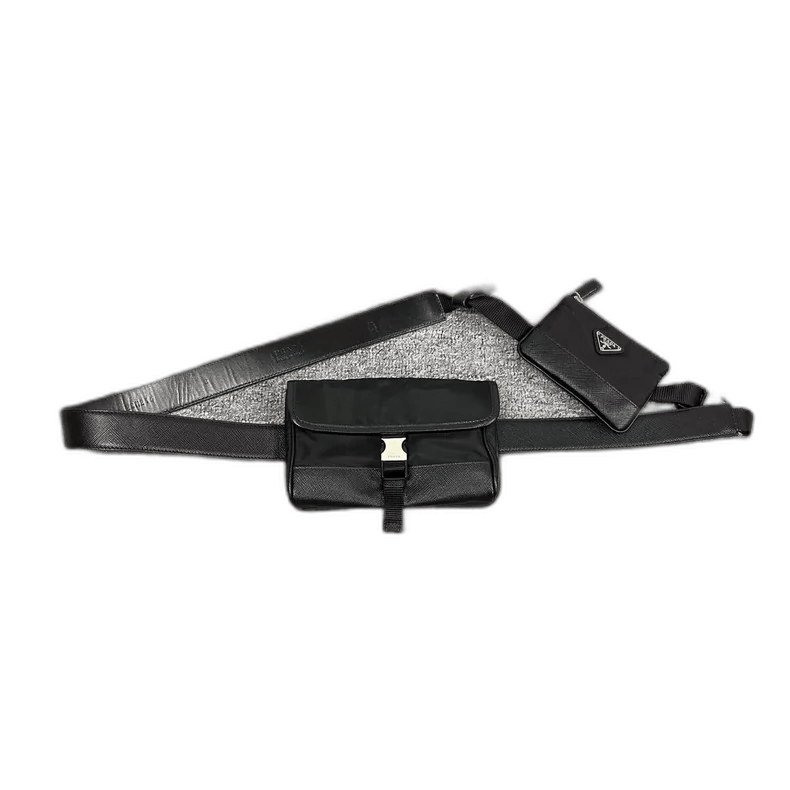 Prada Prada Twin Stars Waist Bag Chest Bag-2506 Size ONE SIZE - 1 Thumbnail