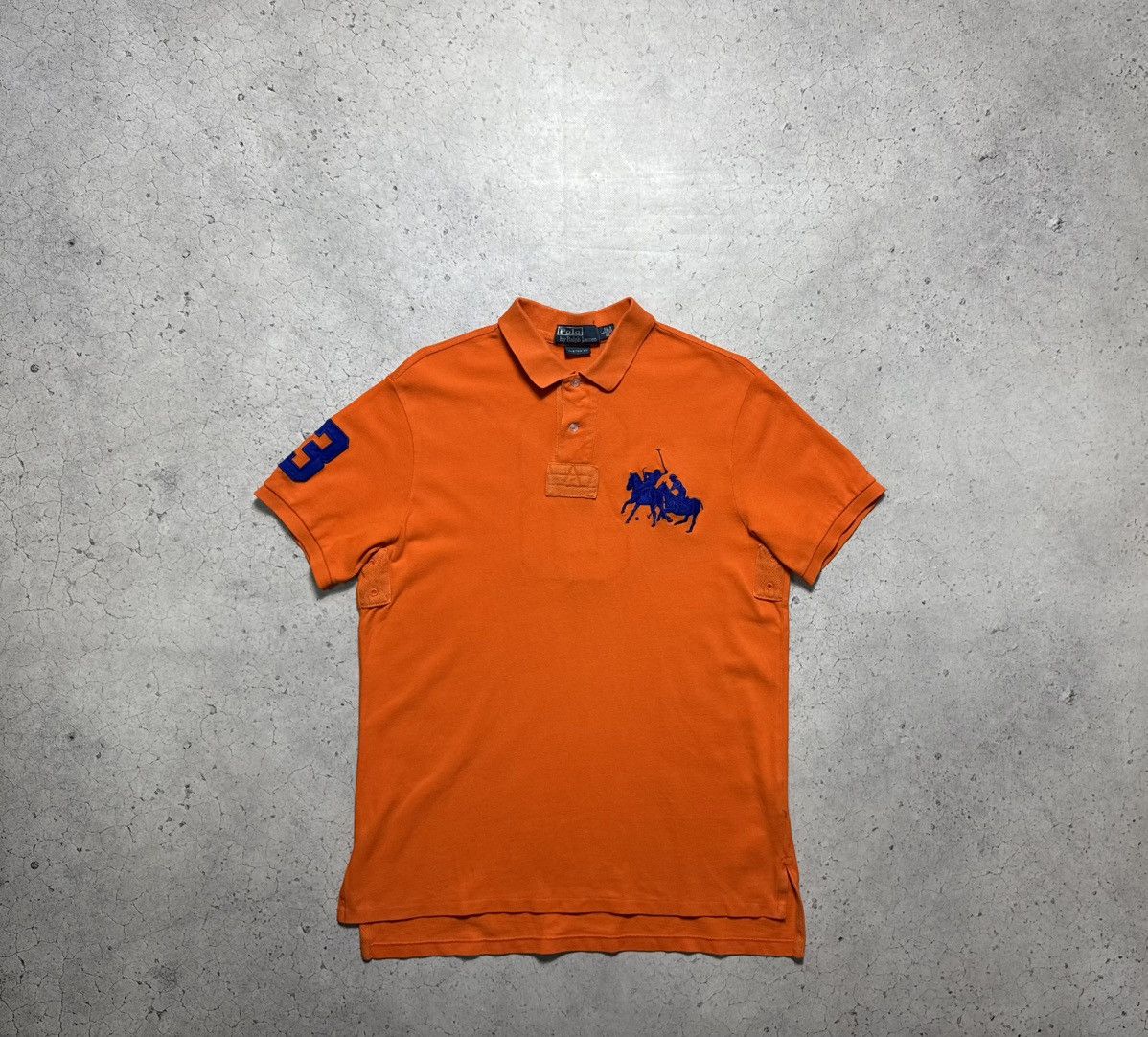 Polo Ralph Lauren Polo Ralph Lauren Big Pony #3 Vintage Polo Shirt Size L Size US L / EU 52-54 / 3 - 1 Thumbnail