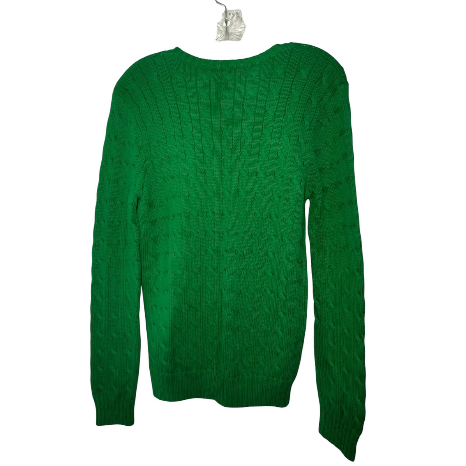 Ralph Lauren Ralph Lauren Sweater Women's Sz Lg Long Sleeve Cable Knit Size L / US 10 / IT 46 - 10 Thumbnail