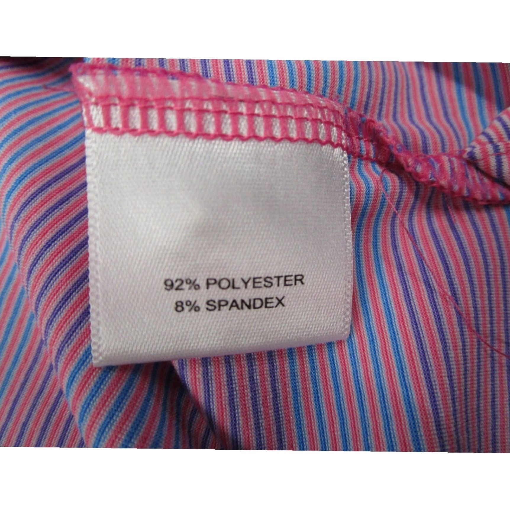 Peter Millar Peter Millar Summer Comfort Polo Shirt Mens Large Pink Blue Stripe MS14EK28S Size US L / EU 52-54 / 3 - 5 Thumbnail