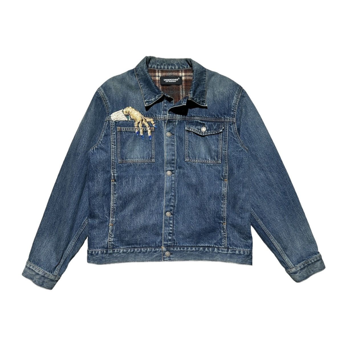 ジャケット・アウター UNDERCOVER 23AW HAND Denim Jacket UNDERCOVER 23AW HAND Denim Jacket