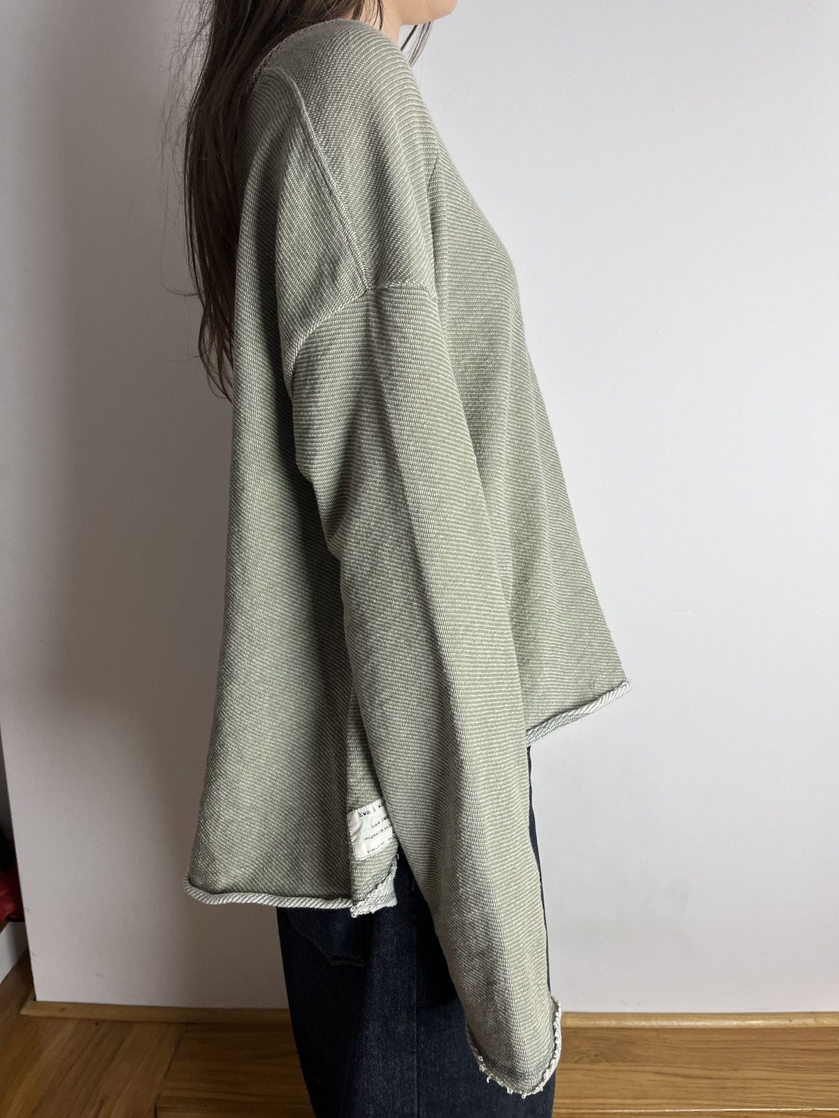 Other DDP Ewa I Walla Gray Cotton Sweatshirt Size L Size L / US 10 / IT 46 - 3 Thumbnail