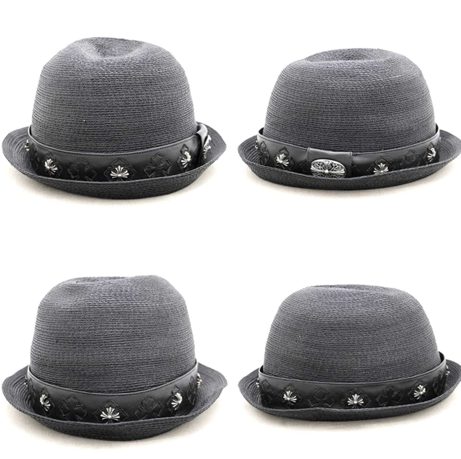 Chrome Hearts Chrome Hearts Straw Fedora Size ONE SIZE - 4 Thumbnail