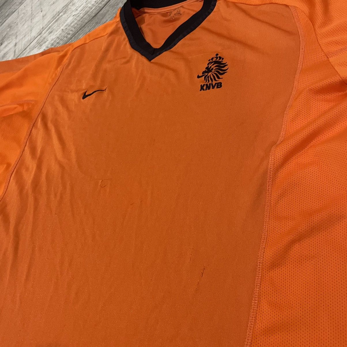 Nike × Vintage Retro 90s Nike training Jersey knvb netherland shirt Size US XXL / EU 58 / 5 - 3 Thumbnail