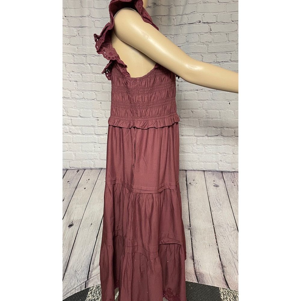 Madewell NWT New $148 Madewell Lucie Embroidered Cotton Midi Dress S Size XL / US 12-14 / IT 48-50 - 4 Thumbnail