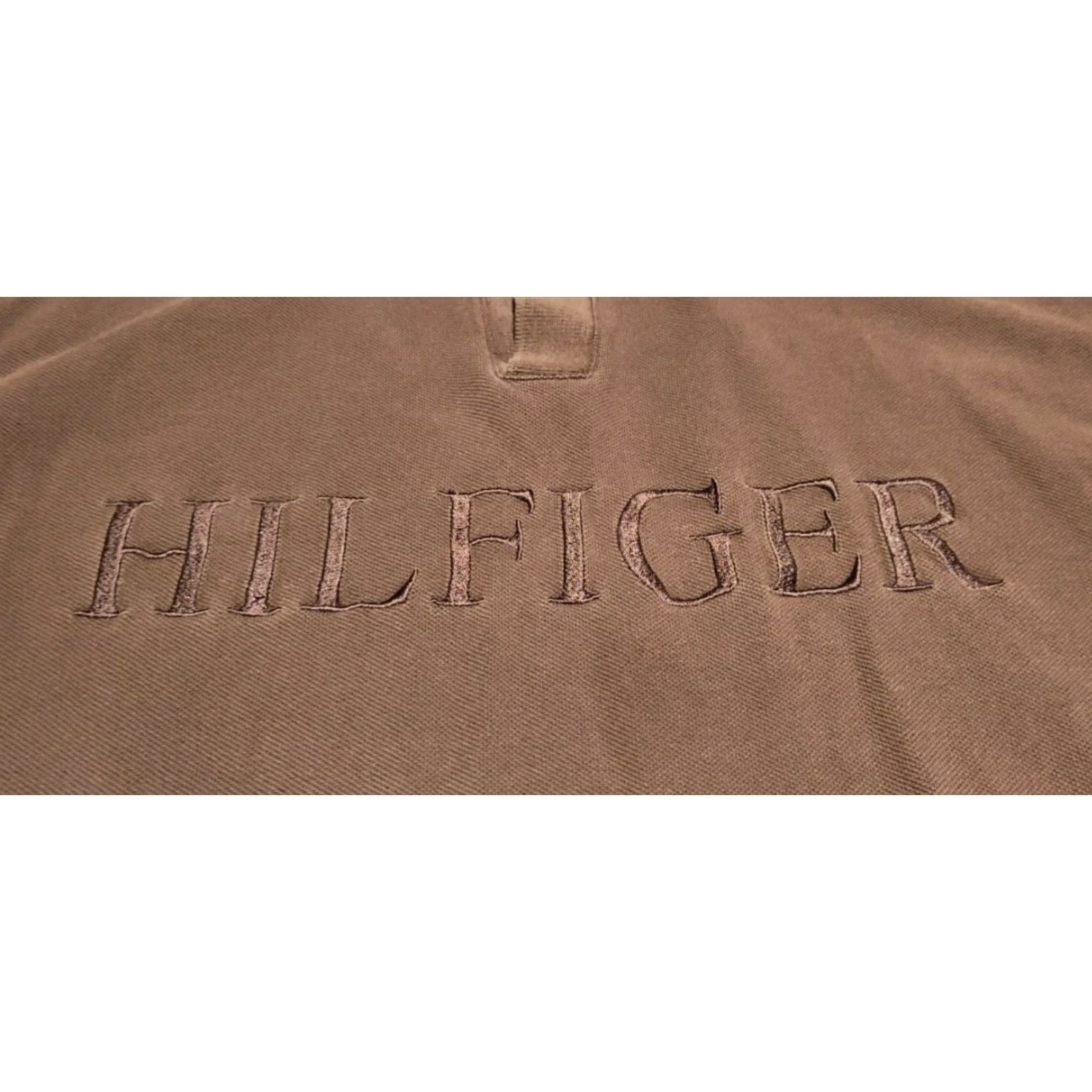 Tommy Hilfiger VINTAGE Tommy Hilfiger Polo Shirt Men 2XL Green 90s Preppy Casual Size US XXL / EU 58 / 5 - 3 Thumbnail