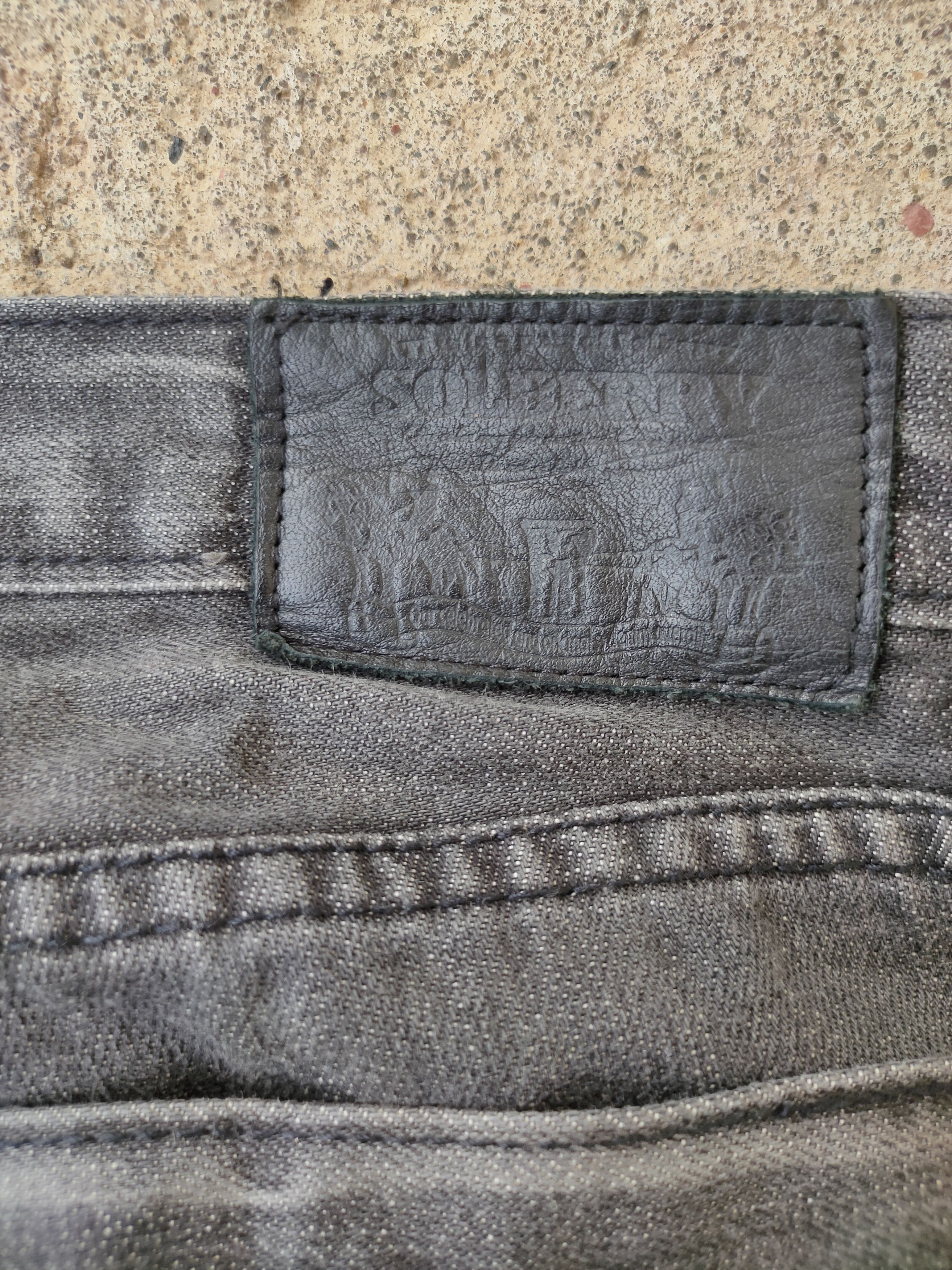 Rare Solberry Japan Double Waist Distressed Pants