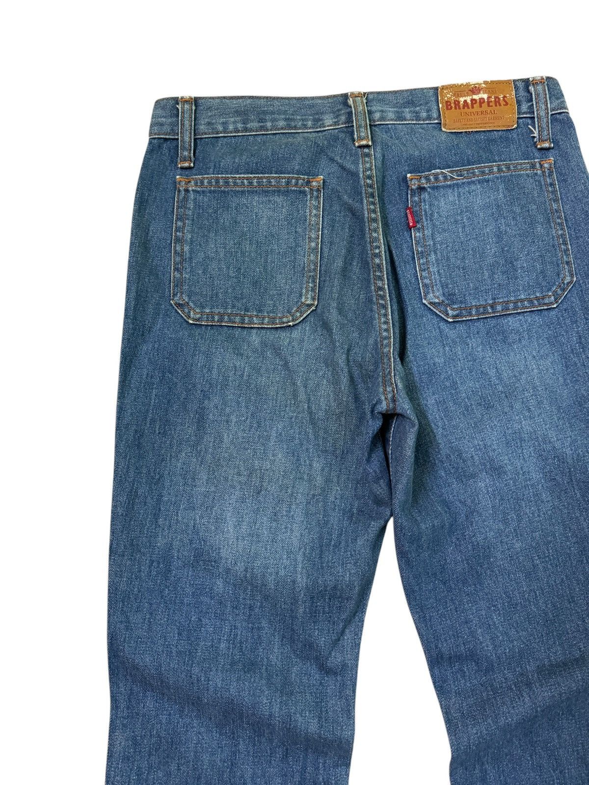 Japanese Brand Flared BRAPPERS BUSH PANT BELL BOTTOM BOOT CUT DENIM Size US 28 / EU 44 - 9 Thumbnail