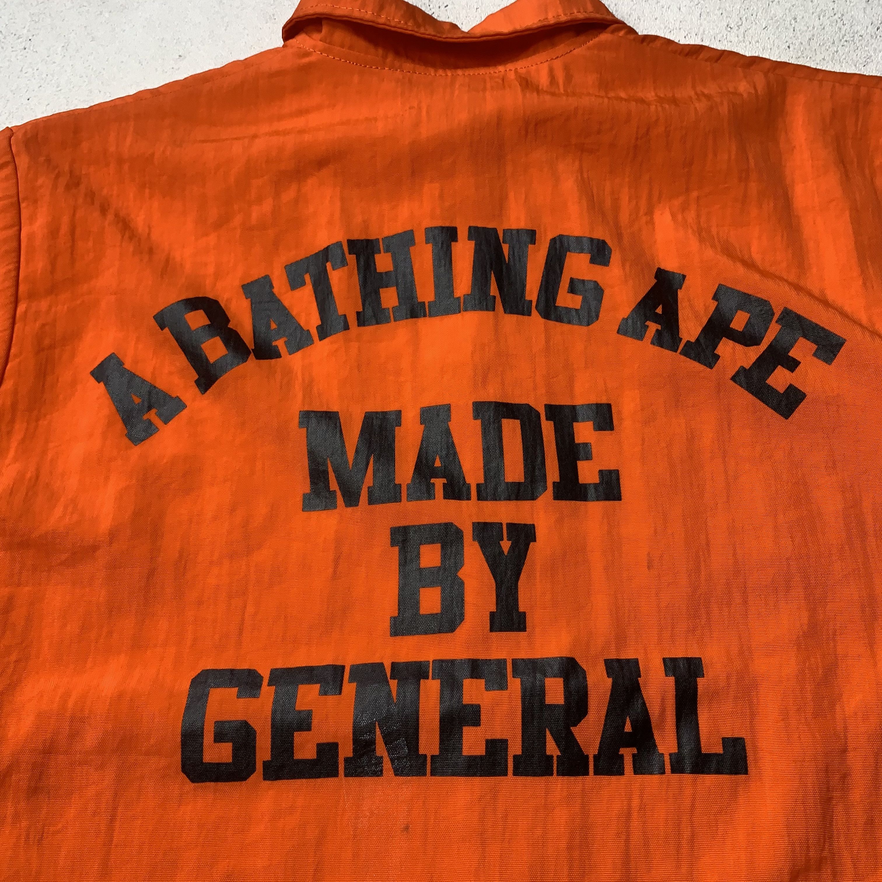 Bape A Bathing Ape General Coach Jacket Size US L / EU 52-54 / 3 - 8 Thumbnail