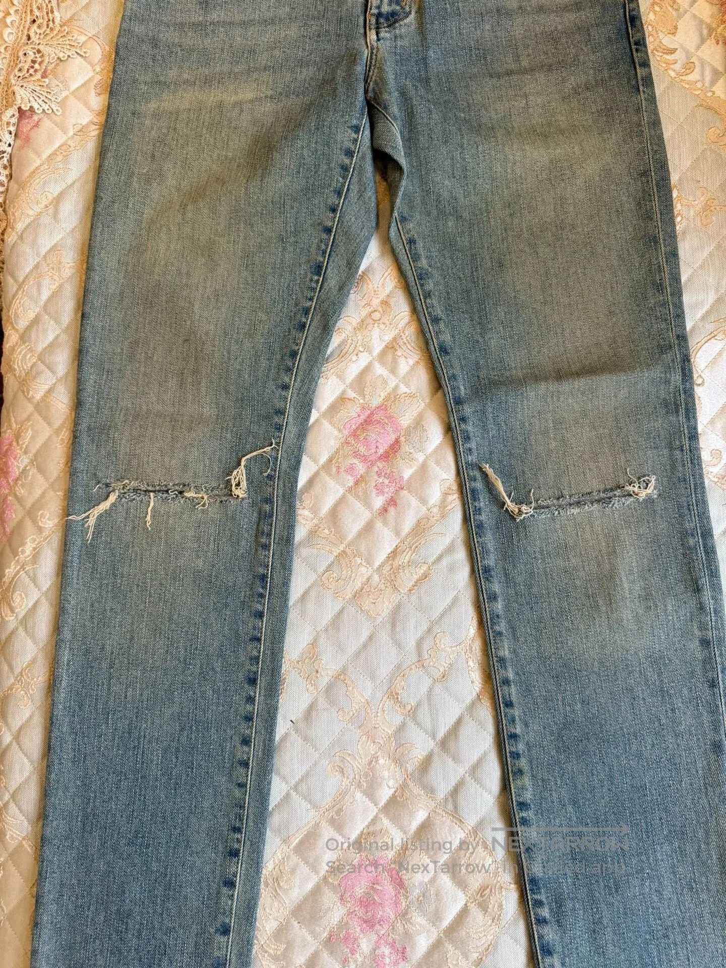 Hedi Slimane Saint Laurent Blue Denim D02 Jeans. Size US 30 / EU 46 - 3 Thumbnail