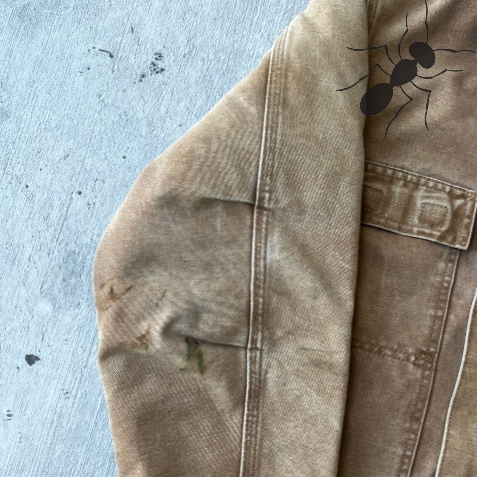Carhartt × Vintage Carhartt YOUTH YYC26 BRN brown arctic work wear jacket Size US XS / EU 42 / 0 - 10 Thumbnail