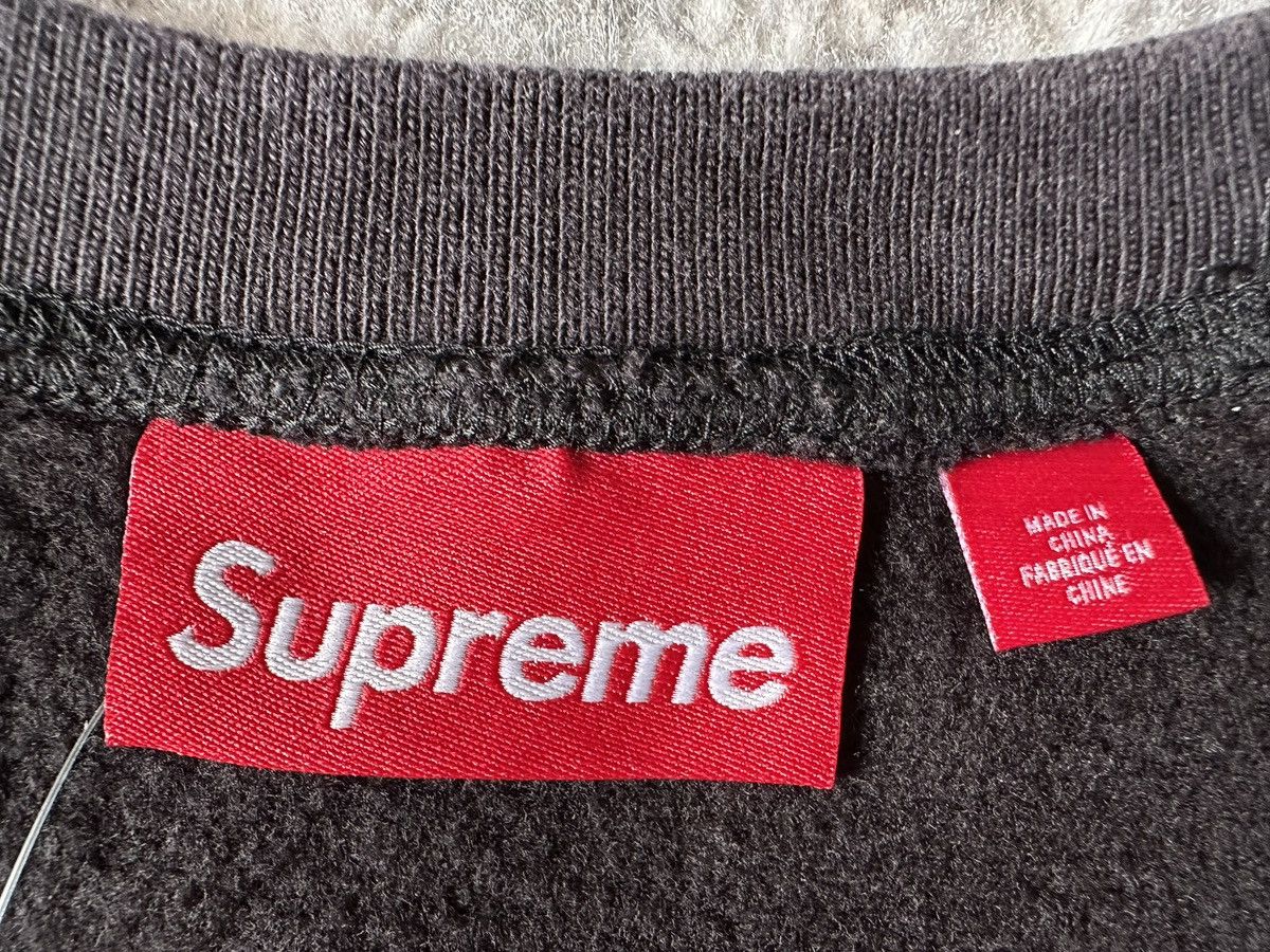 Supreme SUPREME WASHED BOX LOGO CREWNECK SS25 Size US XL / EU 56 / 4 - 4 Thumbnail