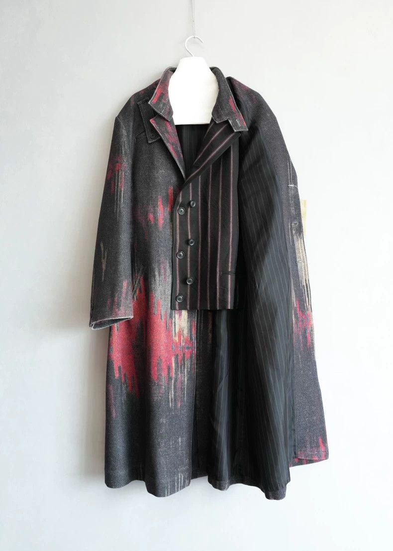 Yohji Yamamoto yohji yamamoto23AW Removable Collar Show Coat 2503-Nextarro Size US L / EU 52-54 / 3 - 3 Thumbnail