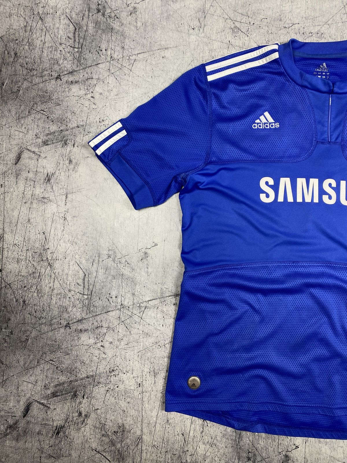 Adidas Chelsea FC 2009/10 Adidas Home Jersey – Samsung – Size L Size US L / EU 52-54 / 3 - 3 Thumbnail