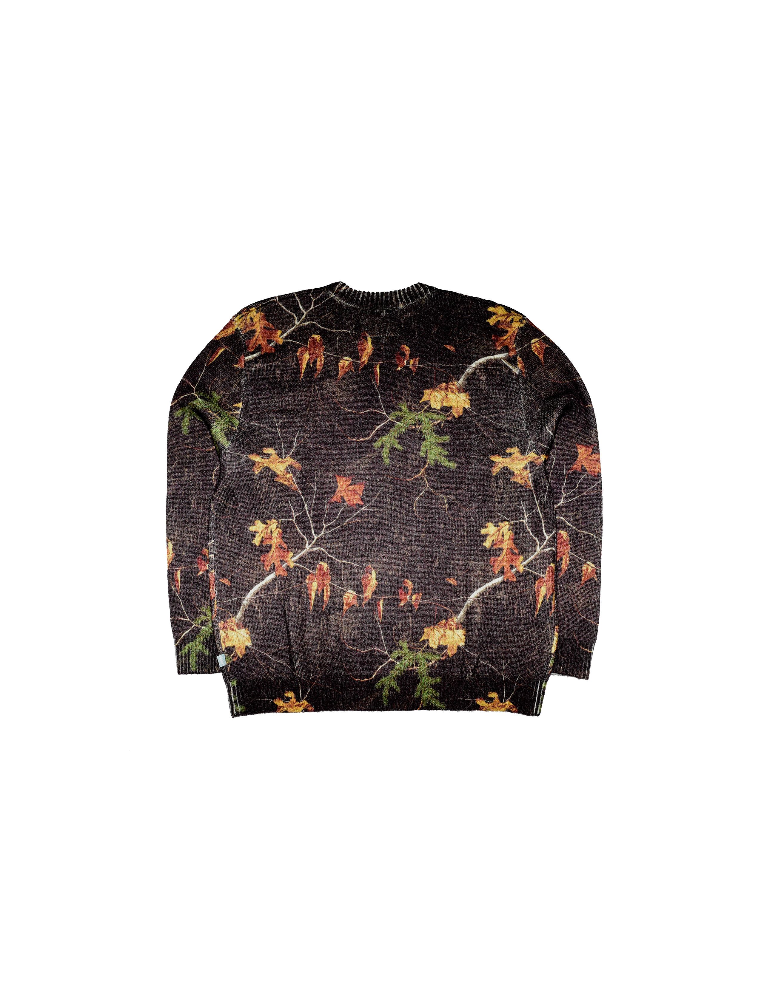 Brigade Brigade F/W 25' Black Tree Camo Mohair Knit Sweater Size US XL / EU 56 / 4 - 2 Thumbnail