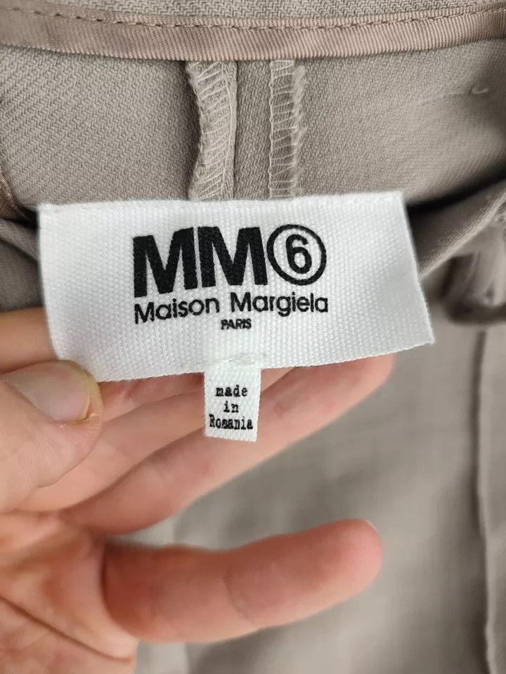 Maison Margiela MM6 MAISON MARGIELA s52ka0204 Formal Trouser Taupe Pants Size 26" / US 2 / IT 38 - 6 Thumbnail