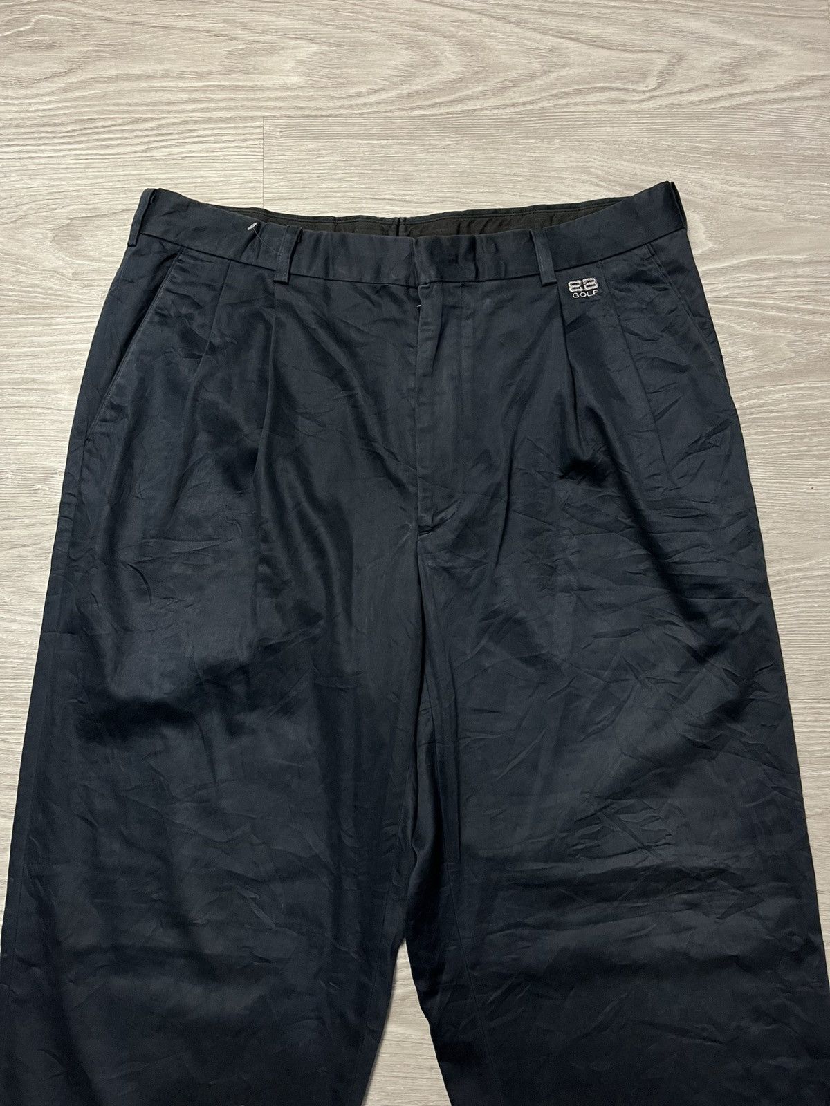 Balenciaga Vintage Balenciaga Golf Wide Pants Size US 34 / EU 50 - 2 Thumbnail