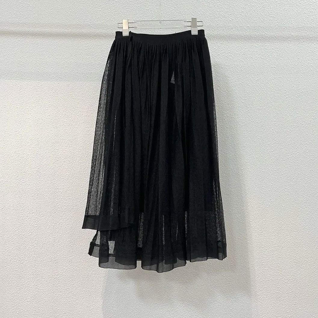 Dior Dior Silk Blend Pleated Skirt Size 36 Size 26" / US 2 / IT 38 - 1 Thumbnail