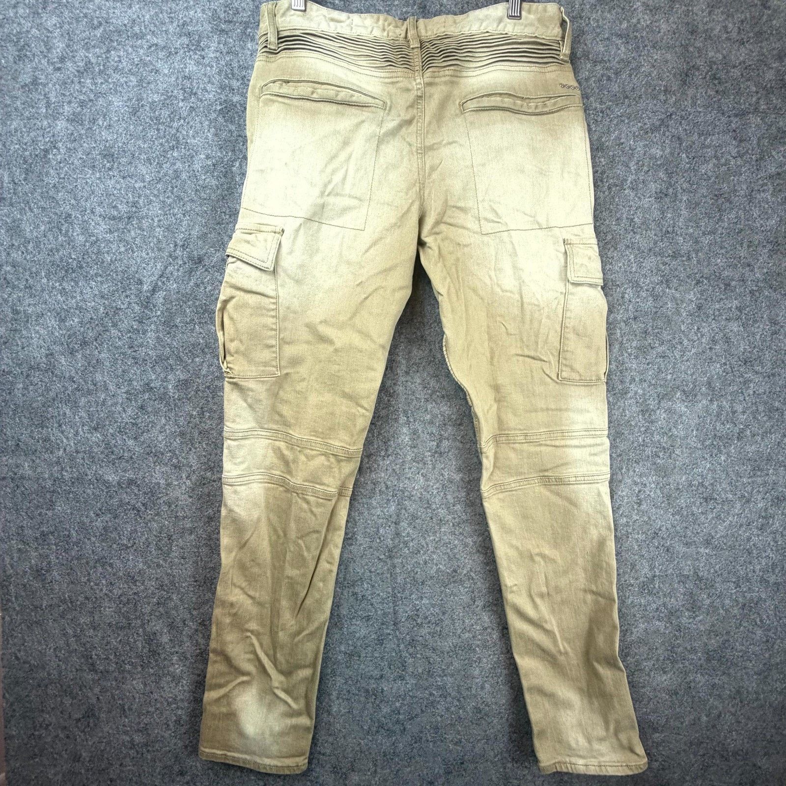 Guess Guess Jeans 32 Beige Slim Tapered Streetwear Paint Grunge Size US 32 / EU 48 - 2 Thumbnail