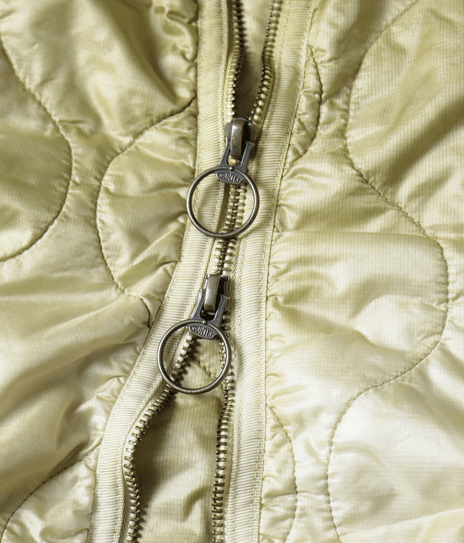 Kapital Nylon quilted, unevenly dyed, lined cropped bolero Size US S / EU 44-46 / 1 - 7 Thumbnail